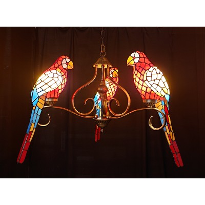 蒂凡妮3鸚鵡吊燈